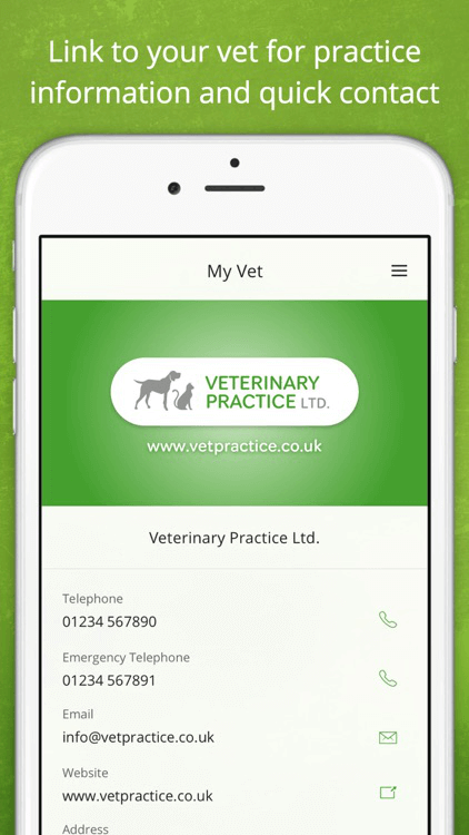 Bayer - Mobile App Veterinary Details