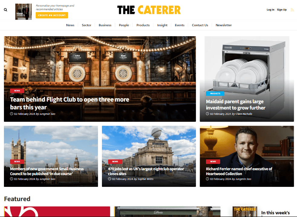 Jacobs Media Group - The Caterer