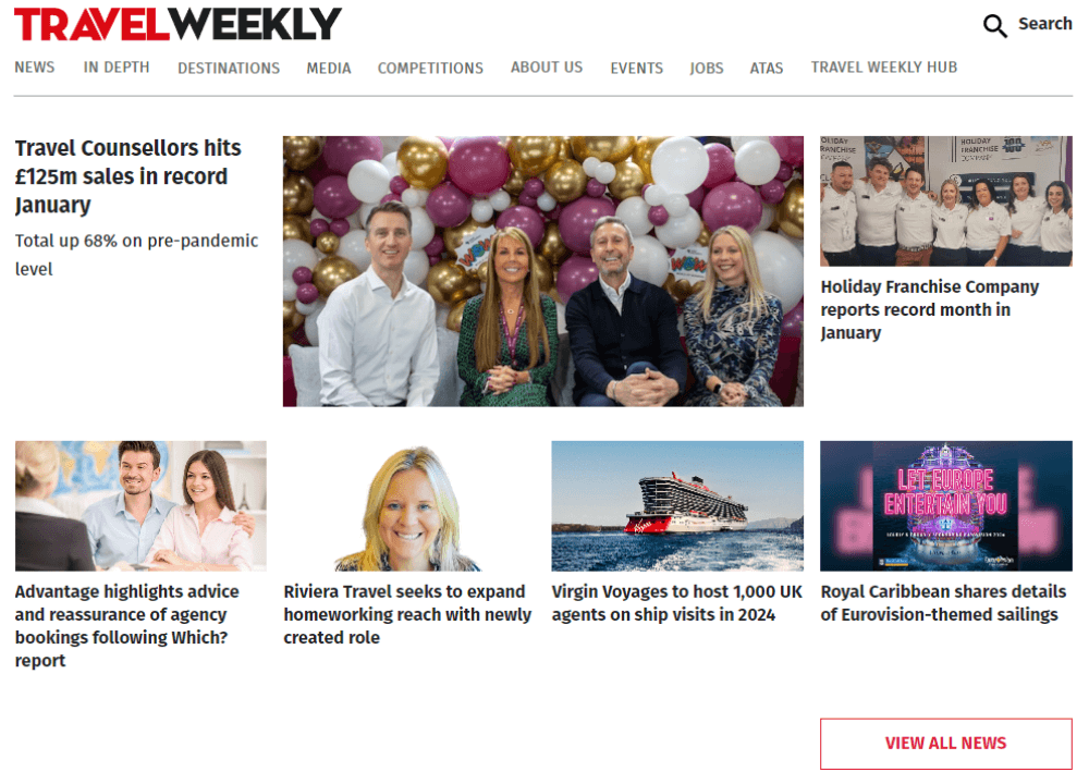 Jacobs Media Group - Travel Weekly